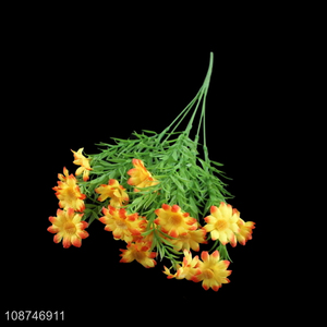 New product 7 branch artificial chrysanthemum faux floral arrangements