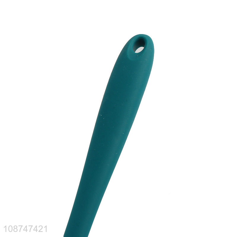 Best selling food grade silicone kitchen utensils slotted ladle wholesale