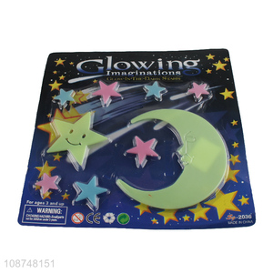 Latest products star moon glowing stickers for home decoration
