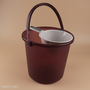 Popular products portable plastic water bucket for bathroom