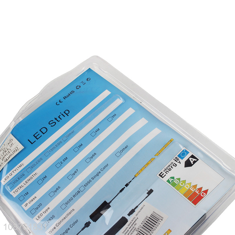 Online Wholesale 5M 12V 5050 SMD Waterproof Self Adhesive Led Strip Lights