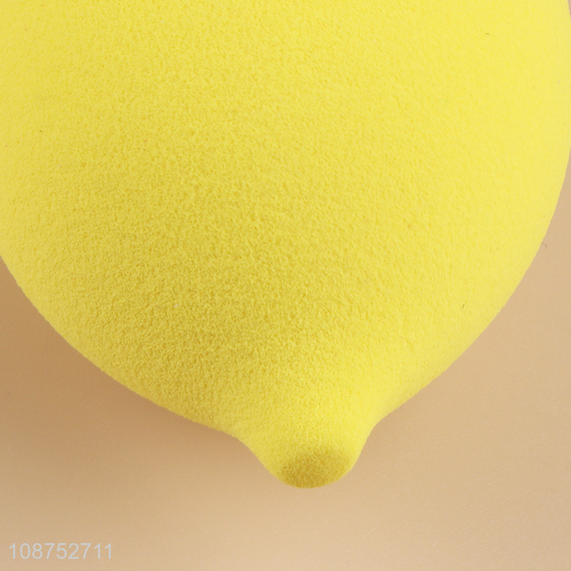 China products yellow soft skin-friendly beauty blender makeup puff