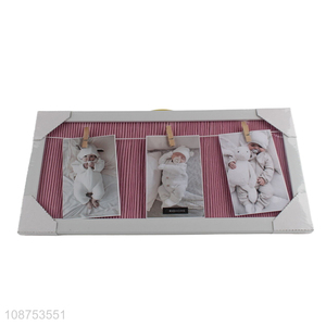 Factory supply wall decoration hanging baby family photo frame for sale