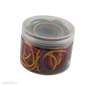 Hot sale colored elastic rubber band set wholesale