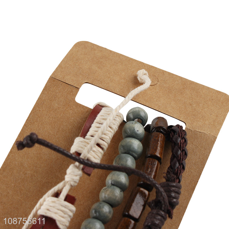 Factory supply fashionable handmade bracelet set for gifts