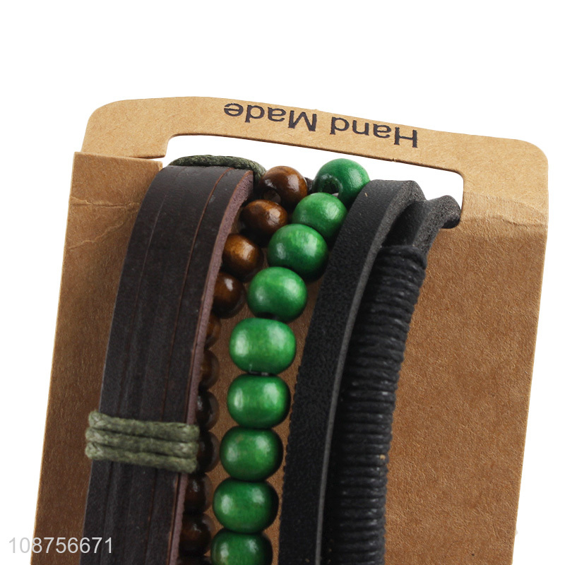 High quality handmade woven rope men women unisex bracelet