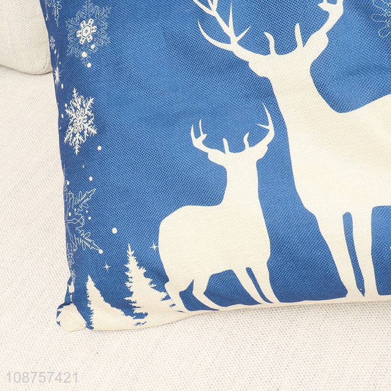 Low price Christmas throw pillow cover decorative cushion cover