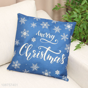 Online wholesale soft Christmas pillow cover Xmas cushion cover