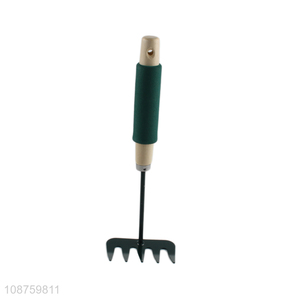 New product stainless steel five-tooth garden rake tool