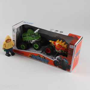 New product friction powered big foot dinosaur monster truck toy