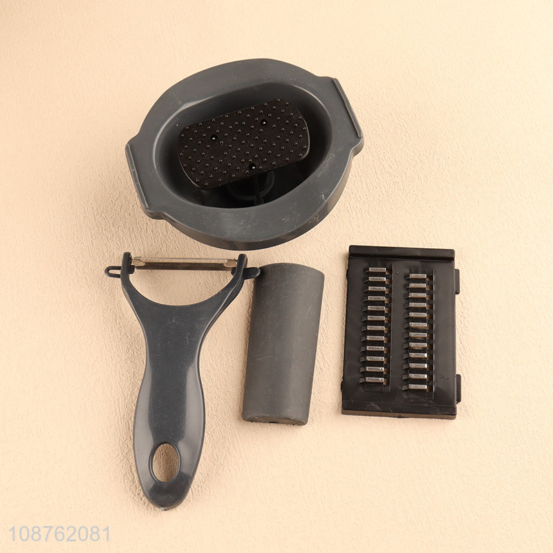 Popular products kitchen gadget vegetable cutter with drain basket