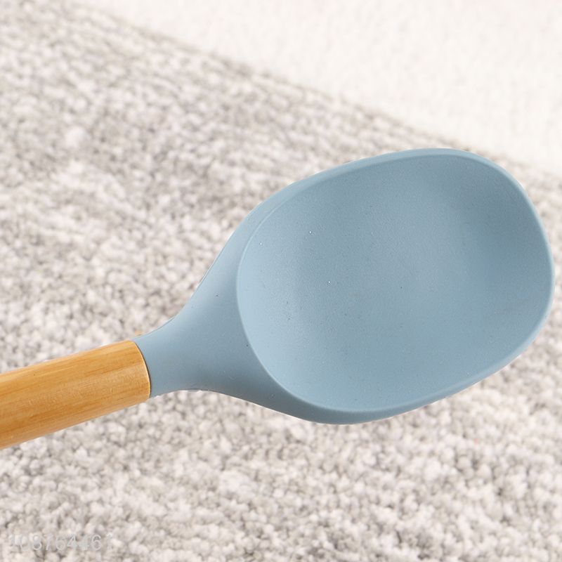 China imports non-stick silicone basting spoon