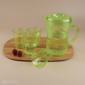 China factory plastic water jug set