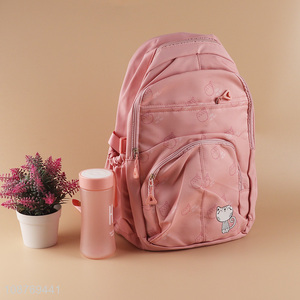 Online wholesale pink girls cartoon school bag