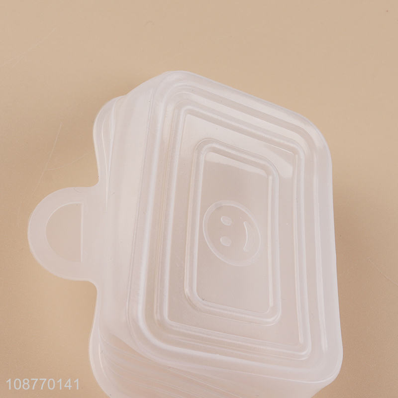 Top selling 12pcs transparent silicone cover set