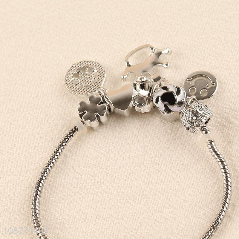 Factory price charm bead brecelet for women