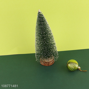 Good quality mini artificial Christmas tree for decor