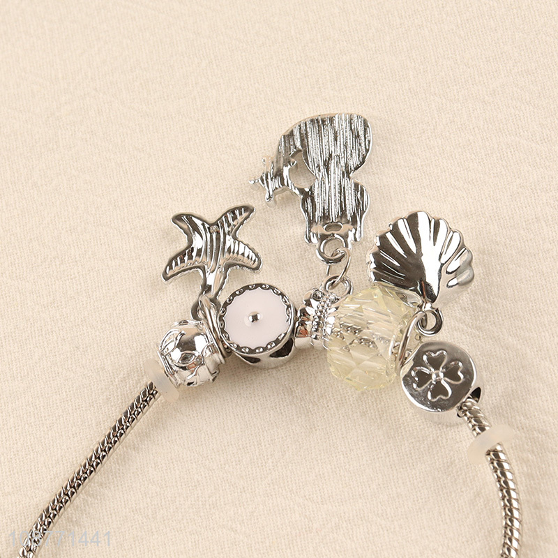 Online wholesale charm bead brecelet for women