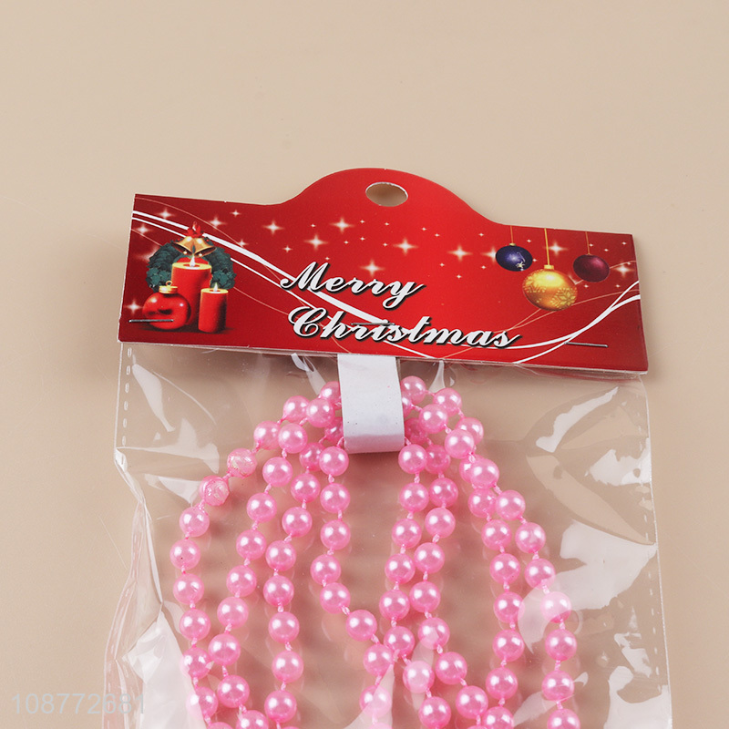Factory price christmas decoration bead chain