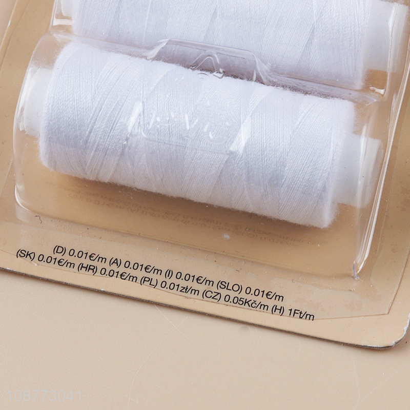 Hot selling white sewing threads set