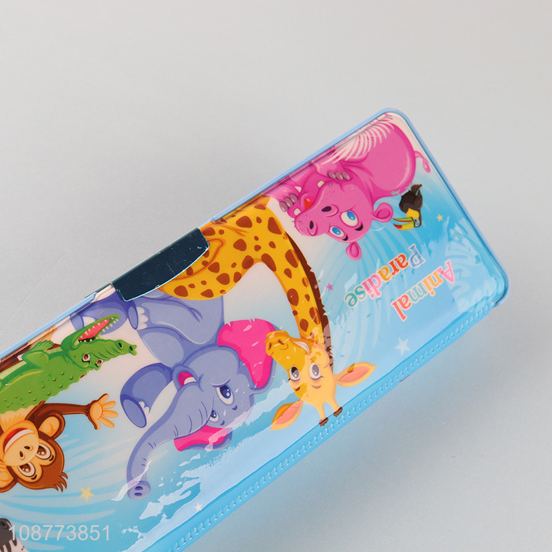 New product cartoon plastic pencil case pencil box