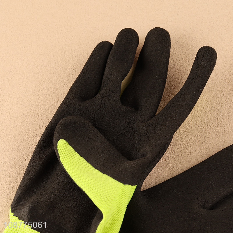 Factory price nitrile safety gloves work gloves