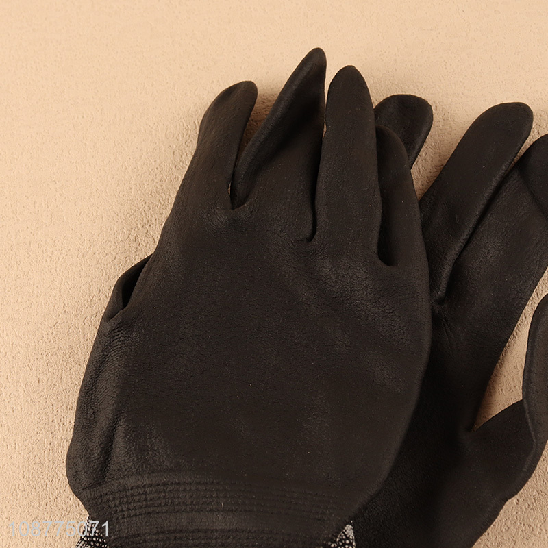 Good quality latex safety gloves work gloves