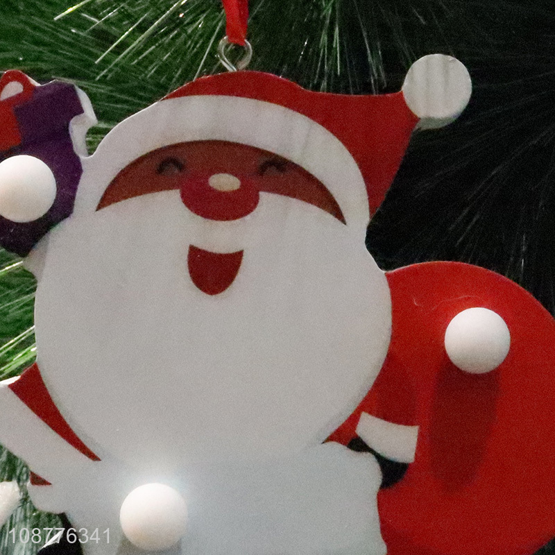 Hot selling christmas hanging ornaments with light