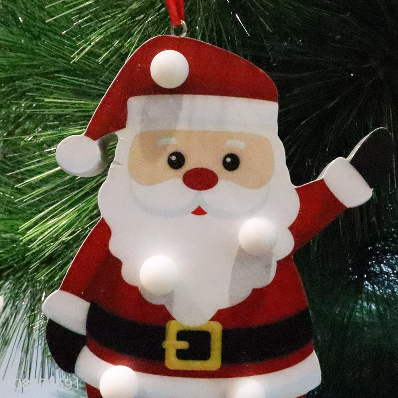 Good quality santa claus christmas hanging ornaments