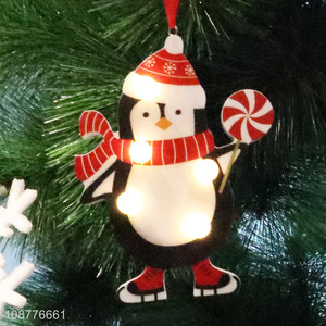 Good quality penguin christmas hanging ornaments