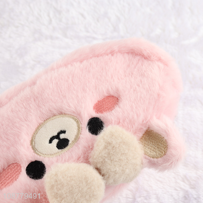 Wholesale plush bear pencil bag for kids girls