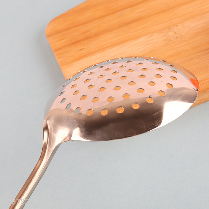Most popular kitchen utensils slotted ladle