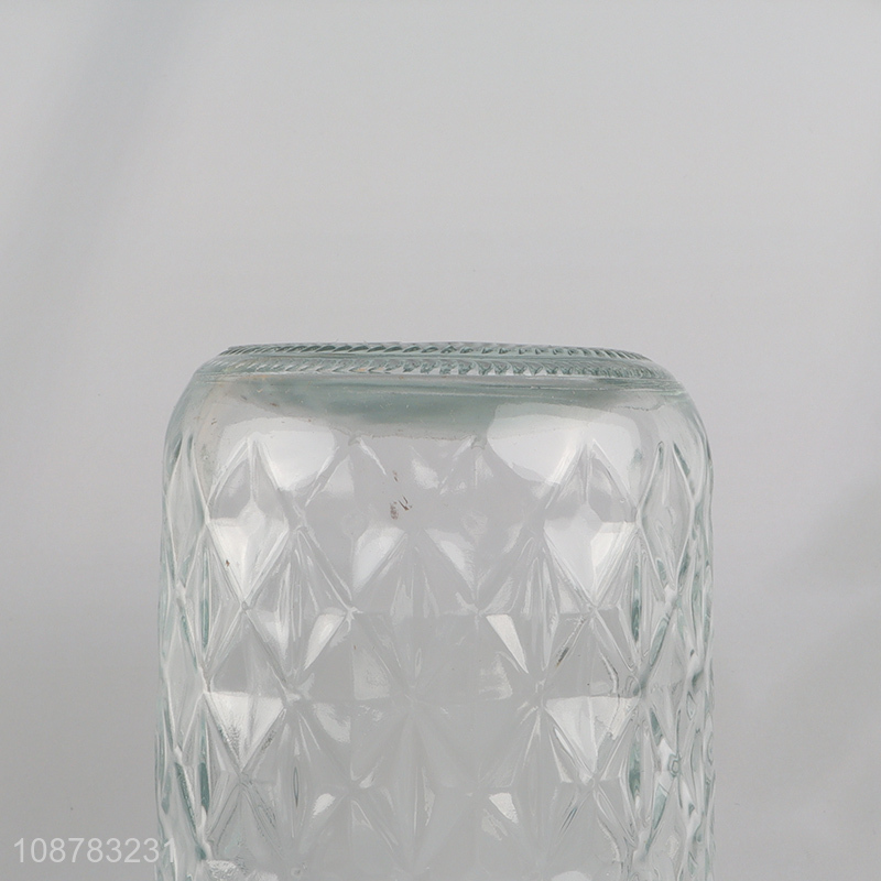High quality clear glass caviar jam jars with lid