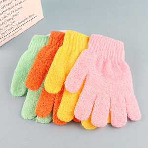 Hot sale dead skin remover bath gloves