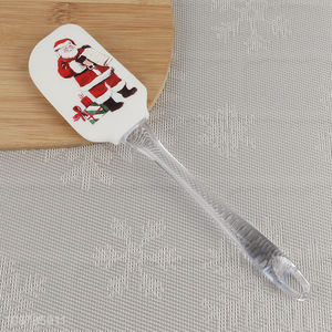Factory supply Christmas silicone spatula for baking
