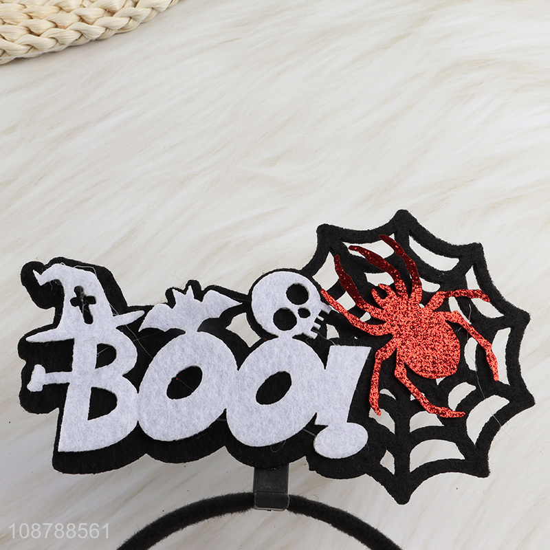 High Quality Halloween Spider Web Hair Hoop Headband