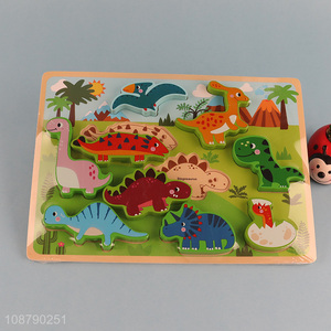 Good selling three-dimensional dinosaur puzzle toys