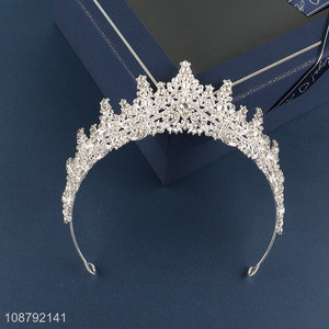 Low price party wedding girls crystal crown