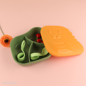 Top selling baby kids <em>plate</em> with fork and spoon