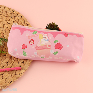 Hot items pink students stationery pencil bag
