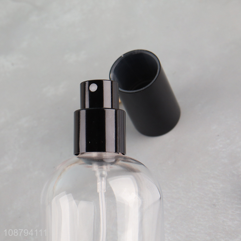 New arrival clear spray bottle glass perfume bottle