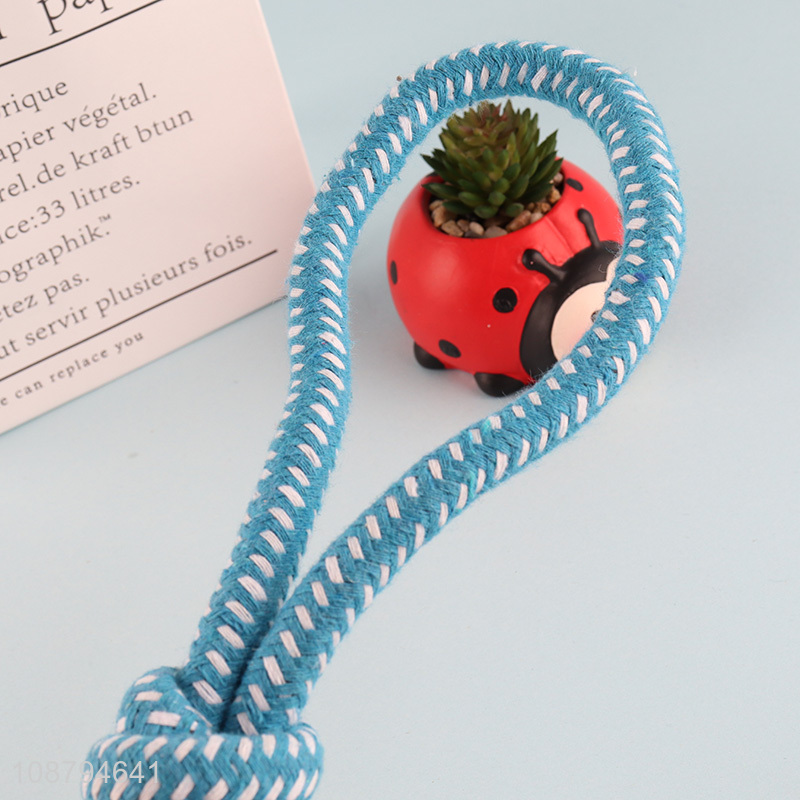Good selling pets cotton rope ball toys