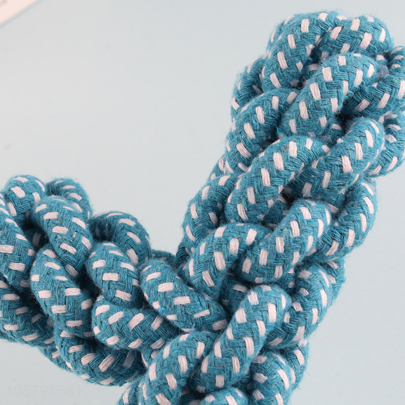 Hot items pets bite resistant cotton rope toys