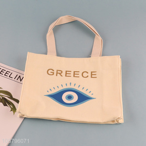 Factory price portable canvas tote bag shopping bag