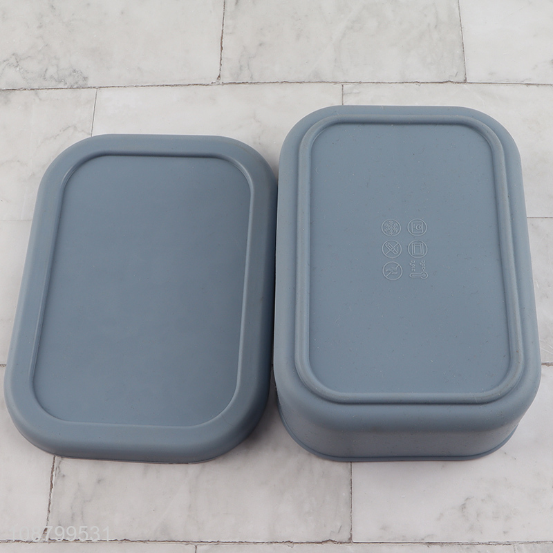 Online wholesale silicone portable lunch box bento box