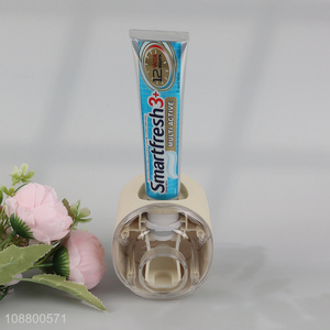 Yiwu market bathroom accessories toothpaste dispenser