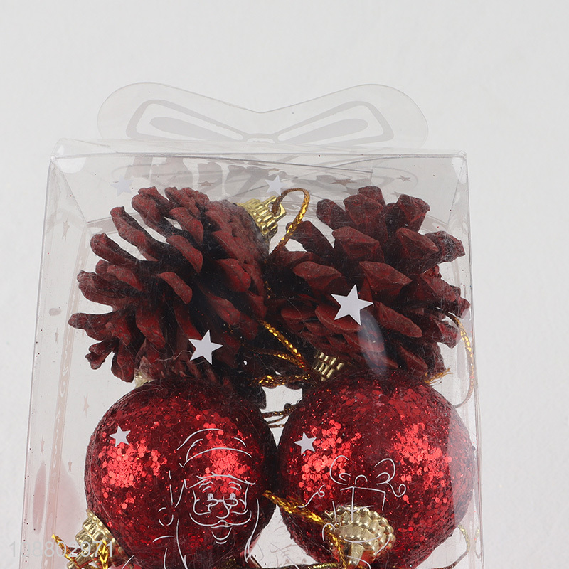 Good selling red christmas ball for xmas tree decoration