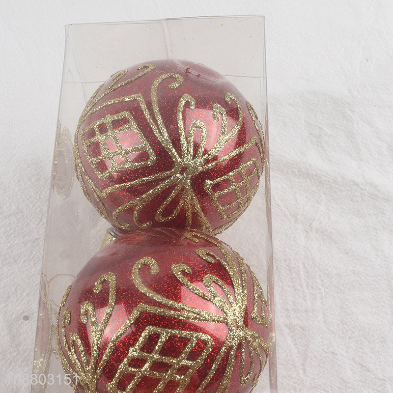 China supplier xmas tree decoration 3pcs christmas ball