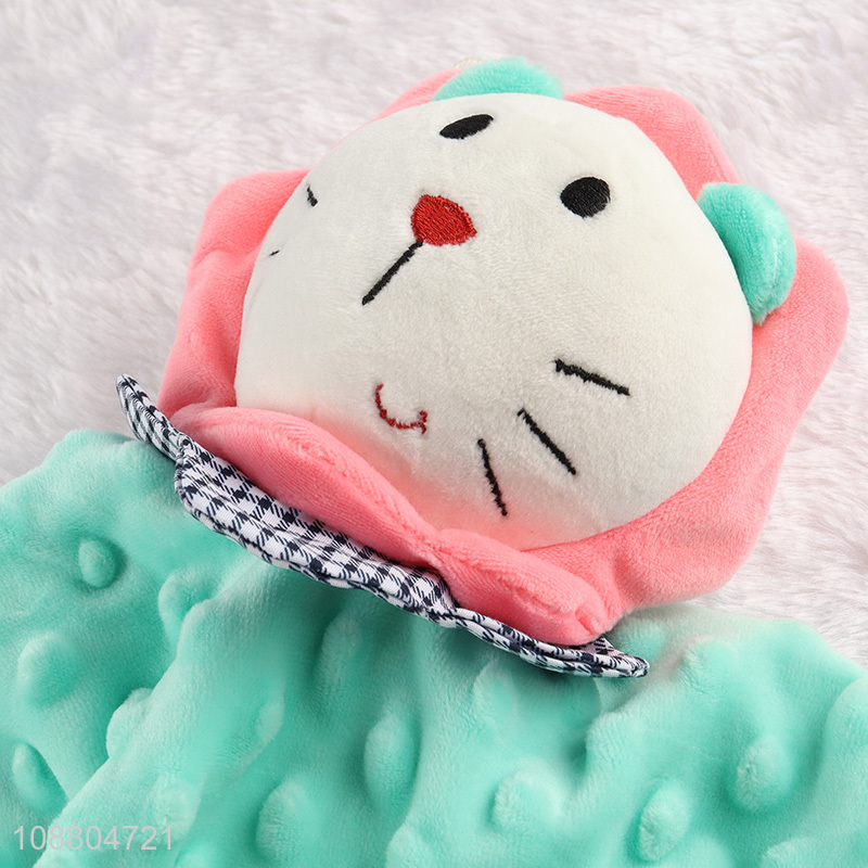 China imports soft stuffed animal baby blanket soothing toy