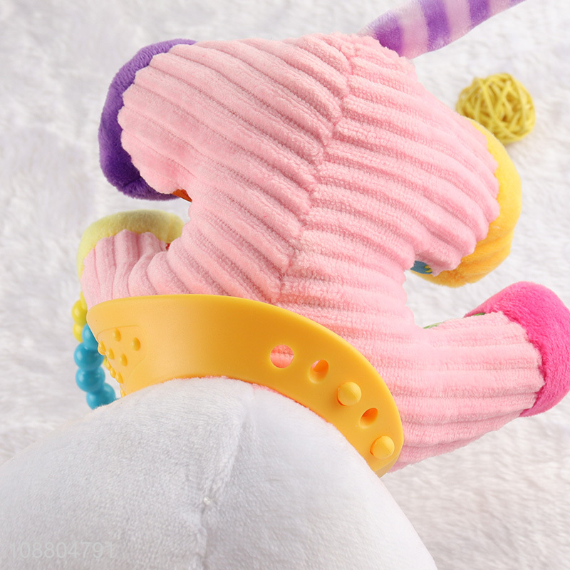 New arrival baby soother toy infant stroller rattle car seat toy